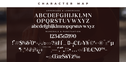 Ralgine Font Poster 7