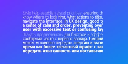 Sadina Condensed Font Poster 4