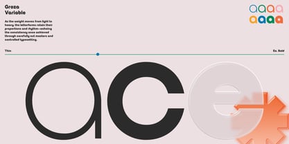 TRT Groza Font Poster 6