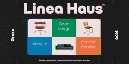 TRT Groza Font Poster 11