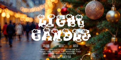Plump Christmas Font Poster 7