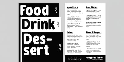 Bereh Rounded Font Poster 9
