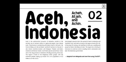 Bereh Rounded Font Poster 2