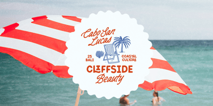 Cyprus Sunrise Font Poster 3