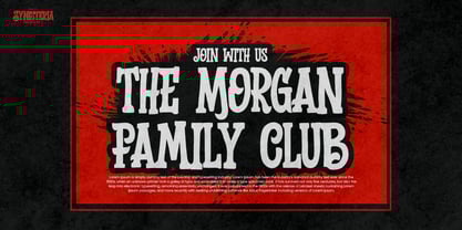 Synisteria Font Poster 3