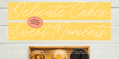 Soft Petals Font Poster 5