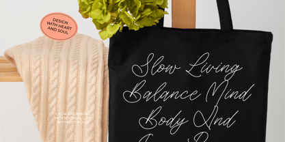 Soft Petals Font Poster 12