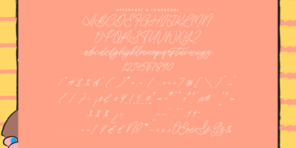 Soft Petals Font Poster 14