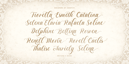 Wedding Shape Font Poster 4