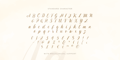 Wedding Shape Font Poster 9
