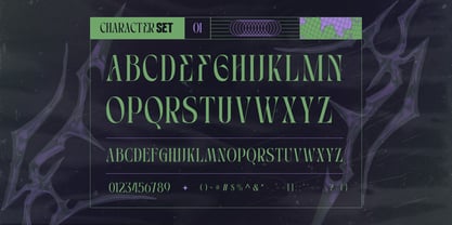 Avoerock Font Poster 9