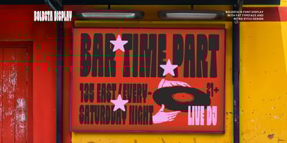 Boldsta Font Poster 6