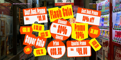 Boldsta Font Poster 11