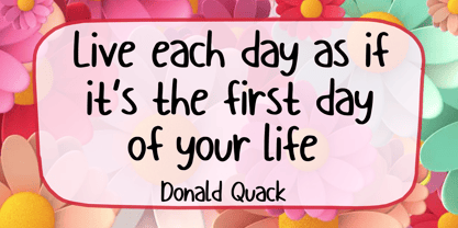 Adorable Love Handmade Font Poster 3