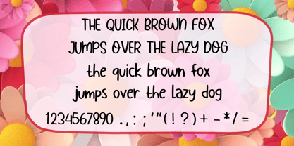 Adorable Love Handmade Font Poster 5