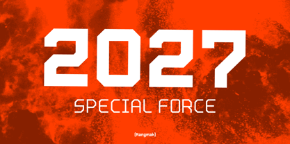 Rangmak Font Poster 10