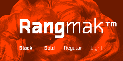 Rangmak Font Poster 1