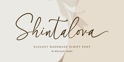Shintalova Font Poster 1