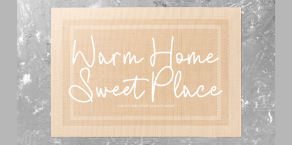 Fluffy Bloom Font Poster 12