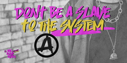 The Punk Notes Font Poster 5