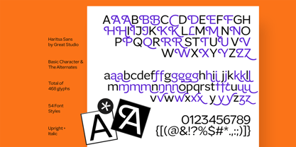 GS Haritsa Font Poster 15