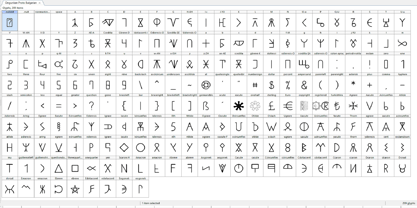 Ongunkan Old Bulgarian Runen Sc Font Poster 5