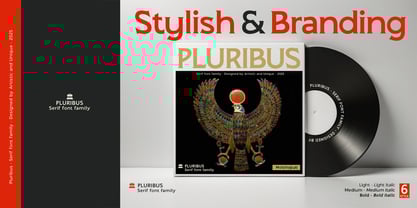 Pluribus Font Poster 13