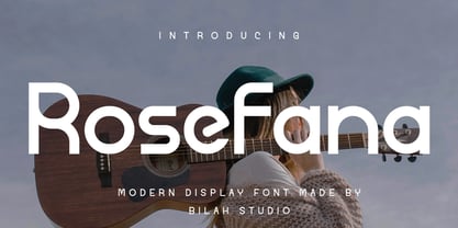 Rosefana Font Poster 1