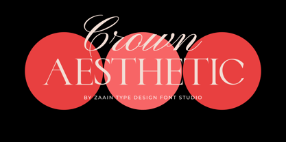Crown Avenue Font Poster 2