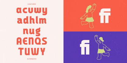 Simple Gudays Font Poster 6