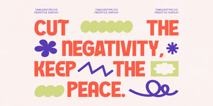 Simple Gudays Font Poster 2