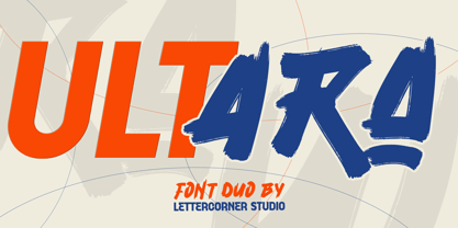Ultara Font Poster 1