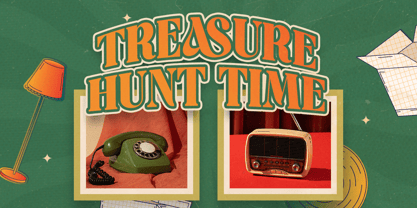 Treasure Times Font Poster 5