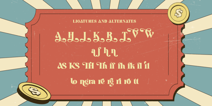 Treasure Times Font Poster 6
