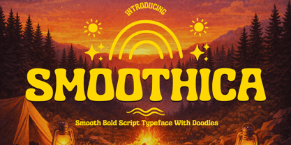 Smoothica Font Poster 1
