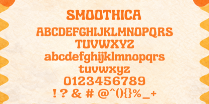 Smoothica Font Poster 8