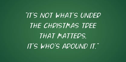 Verona Christmas Font Poster 4