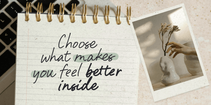 Fine Checklist Font Poster 10