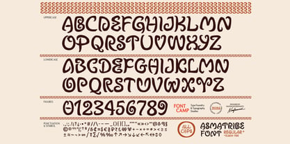 Asmatribe Font Poster 3