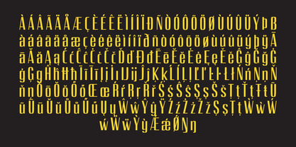 Carrieson Font Poster 11