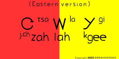 Cherokee East Bick 05 Font Poster 5