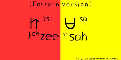 Cherokee East Bick 05 Font Poster 1