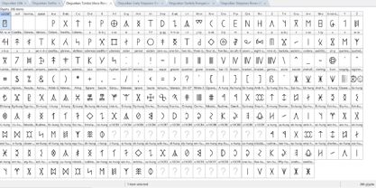 Ongunkan Hun Rovas Font Poster 9