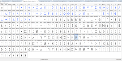 Ongunkan Hun Rovas Font Poster 5
