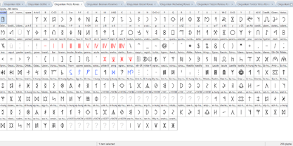 Ongunkan Hun Rovas Font Poster 4
