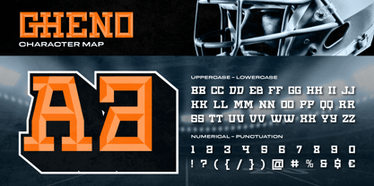 Gheno Font Poster 3