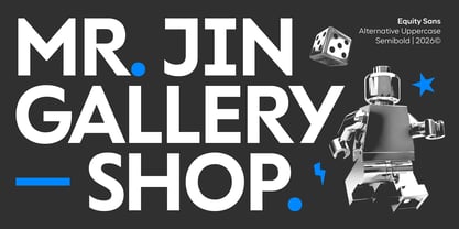 Equity Sans Font Poster 8