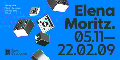 Equity Sans Font Poster 11