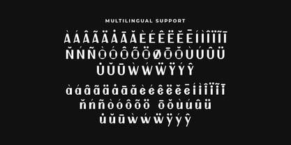 Before Midday Font Poster 2