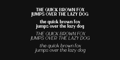 Before Midday Font Poster 4